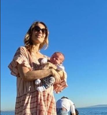 Ryder T Douglas with his mother Viviane Thibes